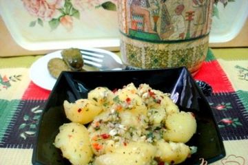 фото рецепта Тёплый картофельный салат