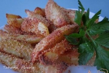 фото рецепта Хрустящие картофельные дольки