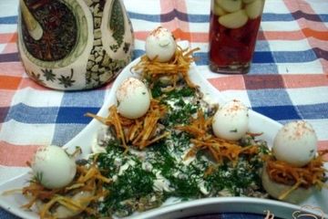 фото рецепта Закуска Гнёзда