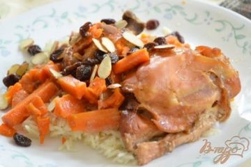 фото рецепта Куриные бедрышки по-мароккански
