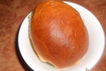 фото рецепта Булочки с малиной и орехами