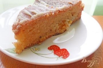 фото рецепта Пирог с курагой