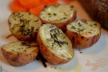 фото рецепта Картофель с травами