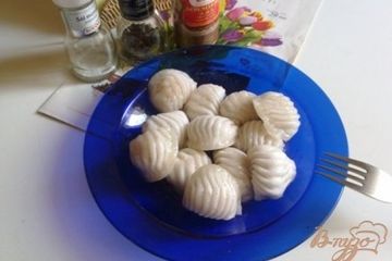 фото рецепта Пельмени с креветками Хар Гоу