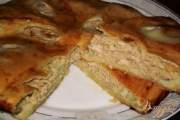 фото рецепта Пирог с мясом по-осетински