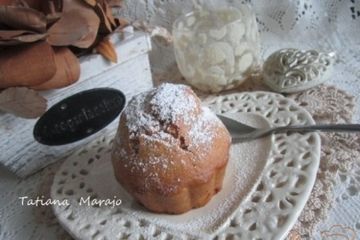 фото рецепта Кексы с фруктовой серединкой