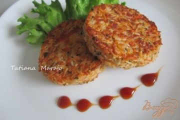 фото рецепта Рисовые котлетки с сурими