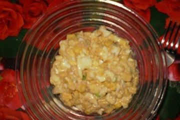 фото рецепта Салат с тунцом и кукурузой