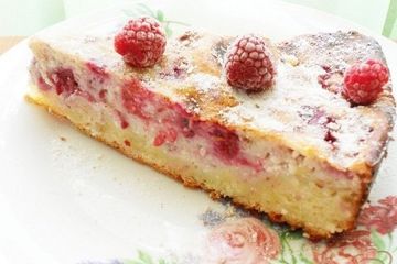 фото рецепта Малиново-творожный пирог