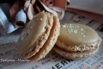 фото рецепта Карамельные макарон (Les macarons)