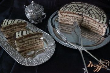 фото рецепта торт Эстерхази