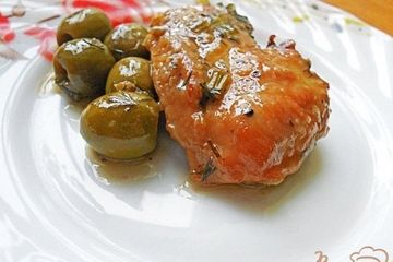 фото рецепта Куриная грудка с оливками