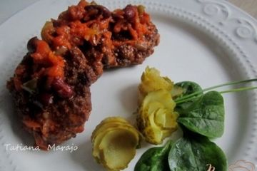 фото рецепта Котлетки с овощным соусом