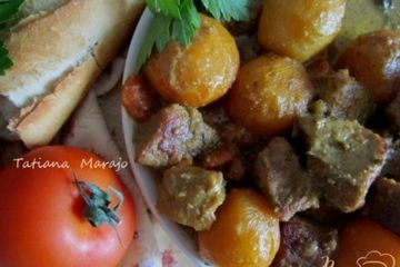 фото рецепта Свинина тушеная с овощами