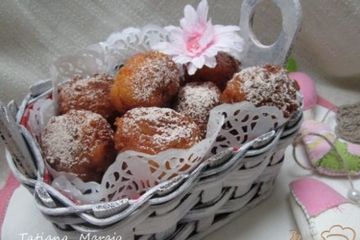 фото рецепта Польские пончики Фаворки