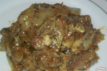 фото рецепта Капуста тушеная с мясом