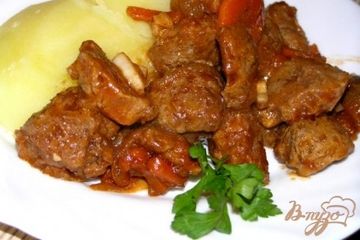 фото рецепта Соевое мясо по-индийски