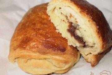 фото рецепта Вкусные слойки с шоколадом