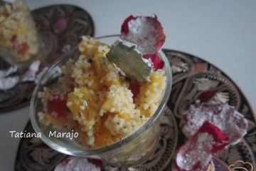 фото рецепта Фруктовый салат  с крупой кускус