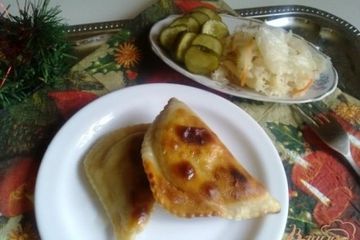 фото рецепта Чебуреки с мясом.