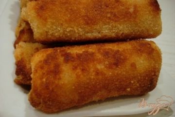 фото рецепта Пирожки из тостерного хлеба