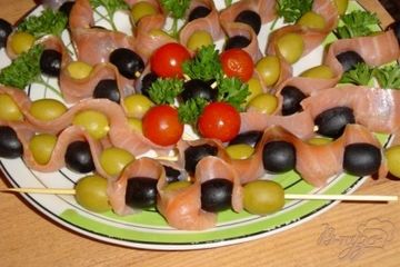 фото рецепта Закуска из копченой рыбы