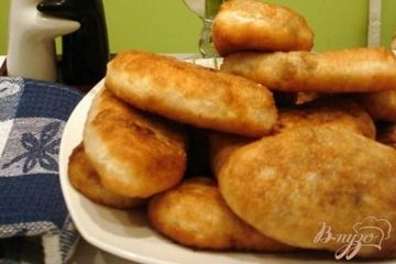 фото рецепта Пирожки жареные с мясом