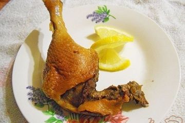 фото рецепта Утинные ножки томленные в лимончелло