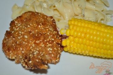 фото рецепта Куриные бедрышки в кунжуте