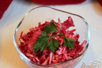 фото рецепта Сыроедческий салат с мясом птицы