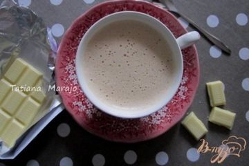 фото рецепта Мокко с белым шоколадом