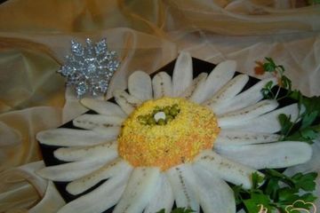 фото рецепта Салат Зимние цветы