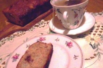 фото рецепта Миндальный кекс с грушей и шоколадом