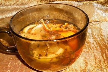 фото рецепта Имбирный глинтвейн