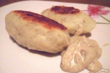 фото рецепта Картофельные зразы с куриным мясом