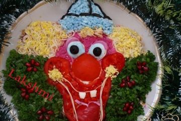 фото рецепта Салат Весёлый клоун