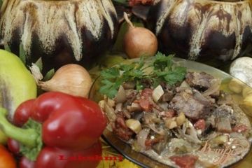 фото рецепта Мясо по-грузински с овощами