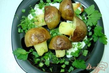 фото рецепта Грибочки из картофеля