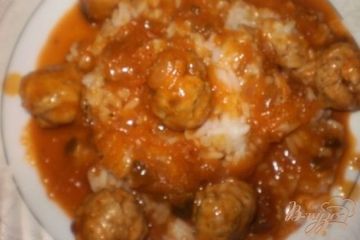 фото рецепта Вкусные фрикадельки в томатном соусе