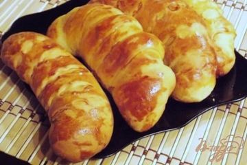 фото рецепта Булки с апельсиновым джемом