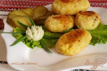 фото рецепта Картофельные зразы с грибами