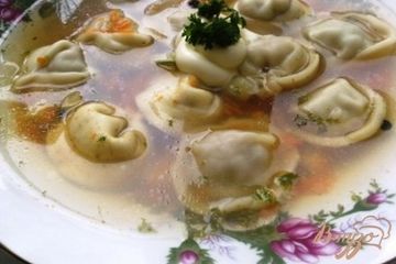 фото рецепта Супчик с пелемешками