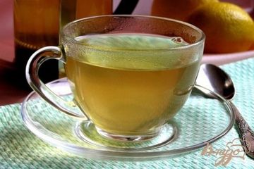 фото рецепта Зеленый чай с водкой