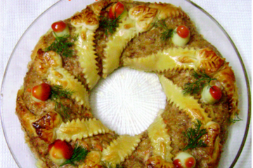 фото рецепта Мясной венок