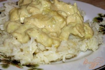 фото рецепта Курица в соусе корма