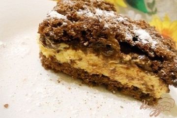 фото рецепта Шоколадный торт с хурмой