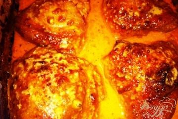 фото рецепта Куриные бедрышки в маринаде из йогурта