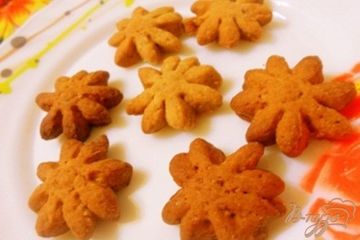 фото рецепта Кофейное печенье с орехами