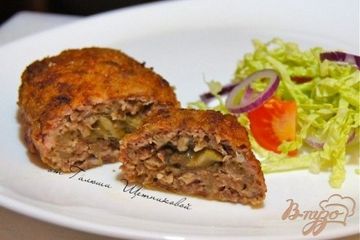 фото рецепта Куриные зразы с грибами
