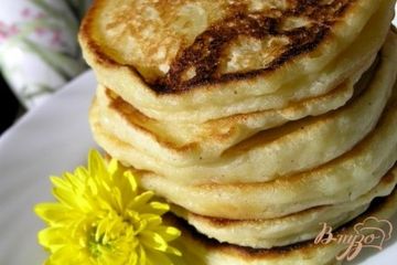 фото рецепта Оладьи на пшенной каше